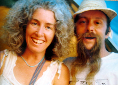 Portrait of Cove and Maya together in the 1970s