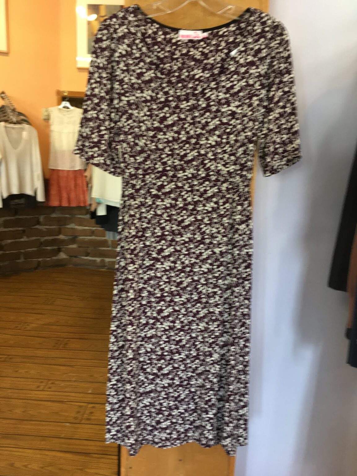 Pink Wheel washable rayon dress